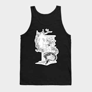 Dragon Kid in Solitude Tank Top